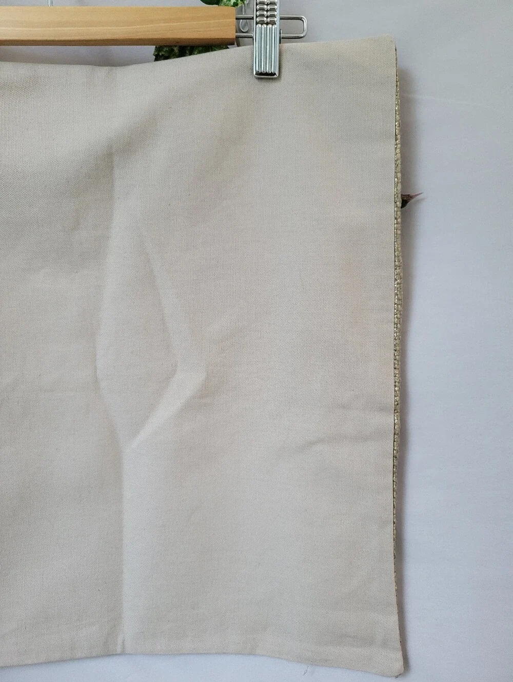 NEW West Elm Metallic Woven Gold Pillow Cover 18 x 18